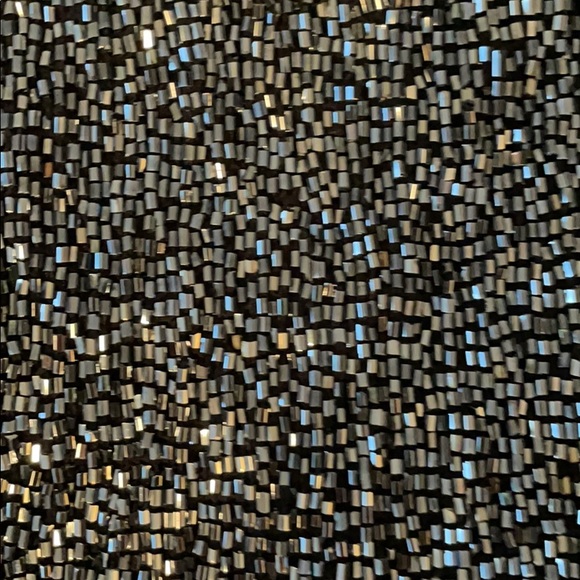 Matty M Racer Back Sequin Tank - Navy Blue - Picture 13 of 16